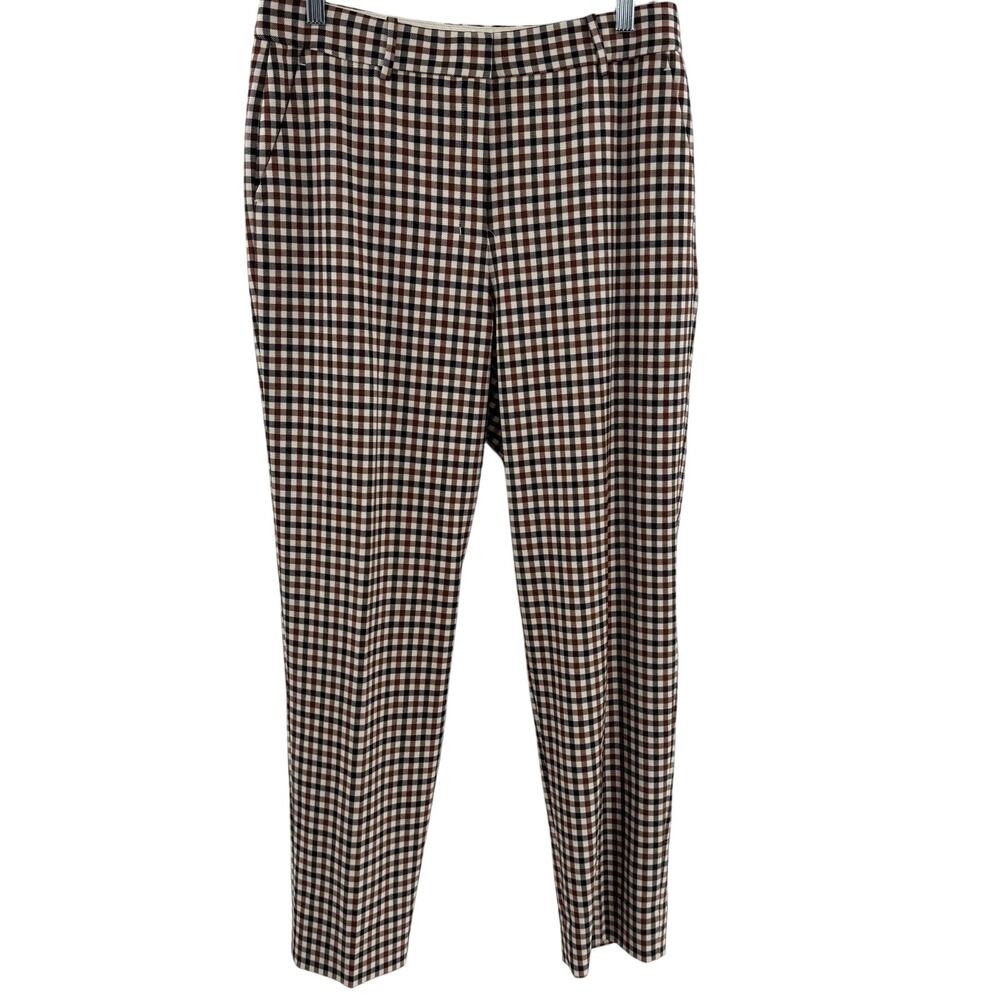 MM Lafleur Checkered Pants - Black, White, Brown